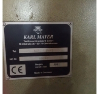 Used Karl Mayer Raschel Warp Knitting Machine 